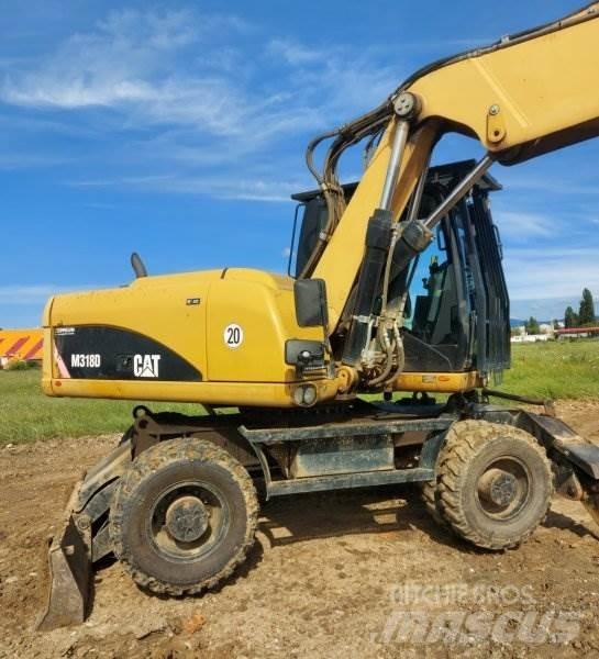 CAT M318 D Ratiniai ekskavatoriai