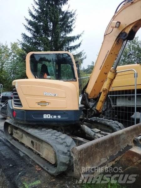 Hyundai Robex 80 CR-9 Vikšriniai ekskavatoriai