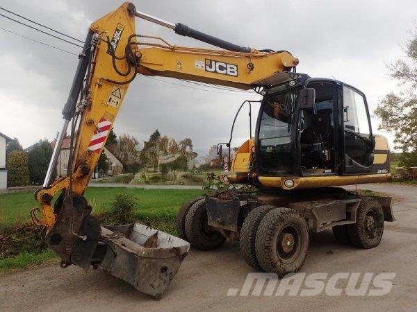 JCB JS 160 W Ratiniai ekskavatoriai