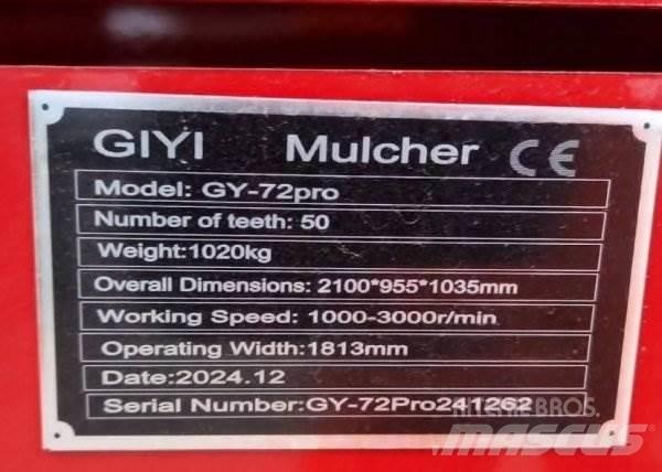  _JINÉ GIYI GY-72pro Miško mulčeriai