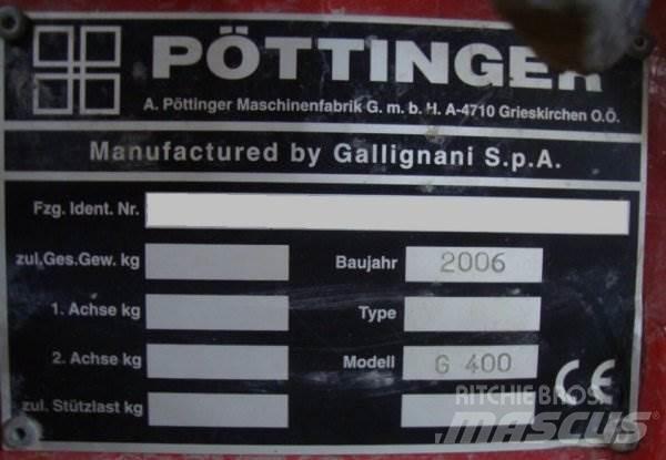  _JINÉ Pottinger - G 400 Traktoriai