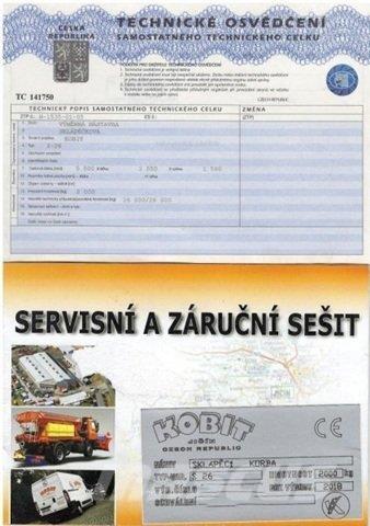  Kobit S-26 Smėlio ir druskos barstytuvai