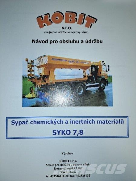  Kobit SYKO 8H Smėlio ir druskos barstytuvai