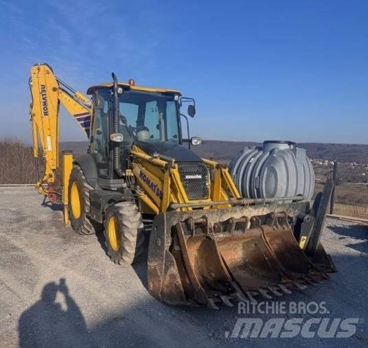 Komatsu WB 97R-8 Ekskavatoriniai krautuvai