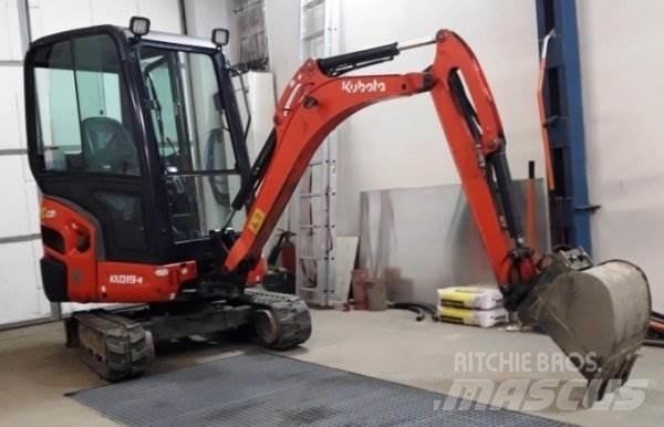 Kubota KX 019-4 Mini ekskavatoriai < 7 t