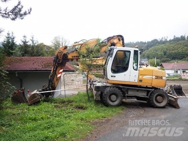 Liebherr A 314 Ratiniai ekskavatoriai