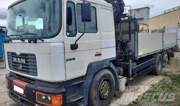 MAN 26.364 +Hiab 200 C Automobiliniai kranai