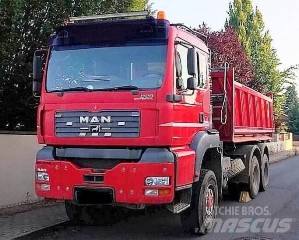 MAN TGA 26.430 Savivarčių priekabų vilkikai