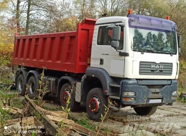 MAN TGA 41.483 Savivarčių priekabų vilkikai