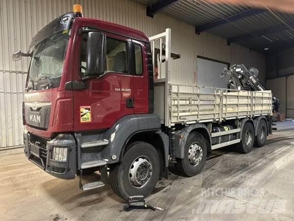 MAN TGS 35.420 Automobiliniai kranai