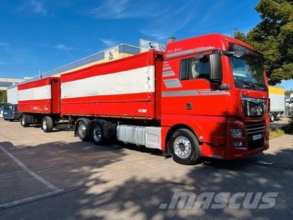 MAN TGX 26.510 Savivarčių priekabų vilkikai