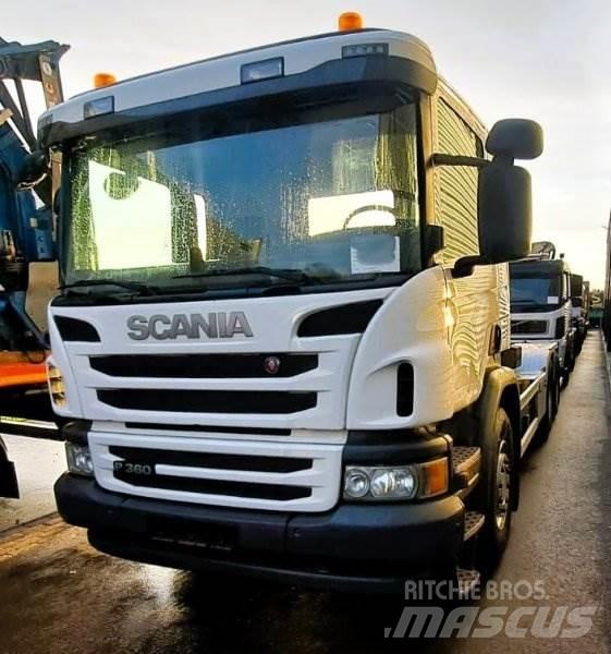 Scania P 360 Sunkvežimiai su keliamuoju kabliu