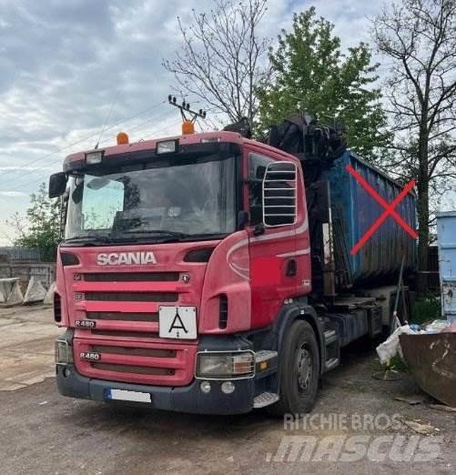 Scania R480 +MEC Automobiliniai kranai
