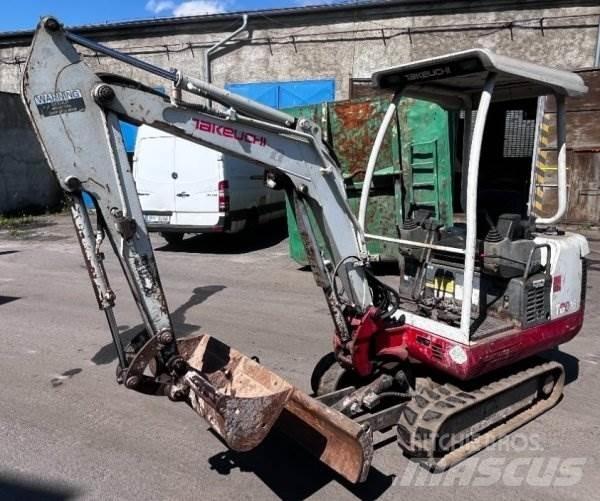 Takeuchi TB 016 Mini ekskavatoriai < 7 t