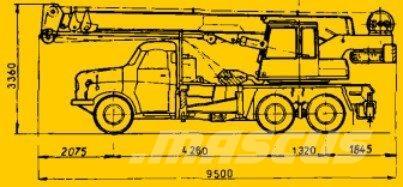 Tatra 148 +ČKD - AD 20 Automobiliniai kranai