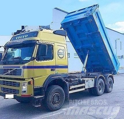 Volvo FM12 440 Savivarčių priekabų vilkikai