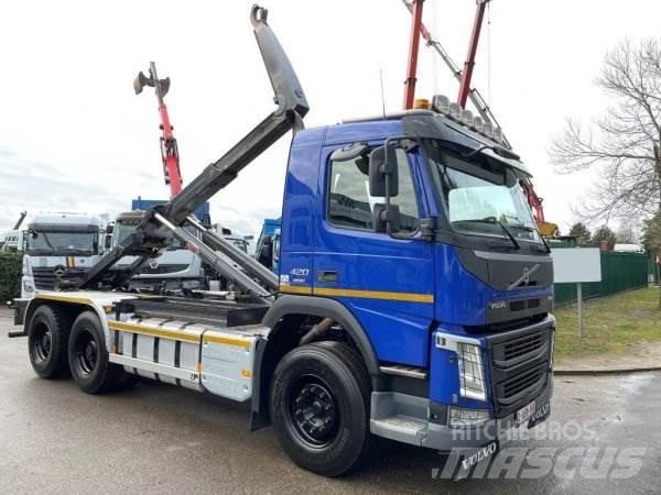 Volvo FMX 420 Sunkvežimiai su keliamuoju kabliu