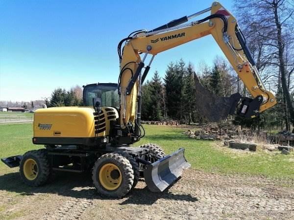 Yanmar B110 W Style Ratiniai ekskavatoriai
