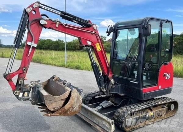 Yanmar SV 26 Mini ekskavatoriai < 7 t