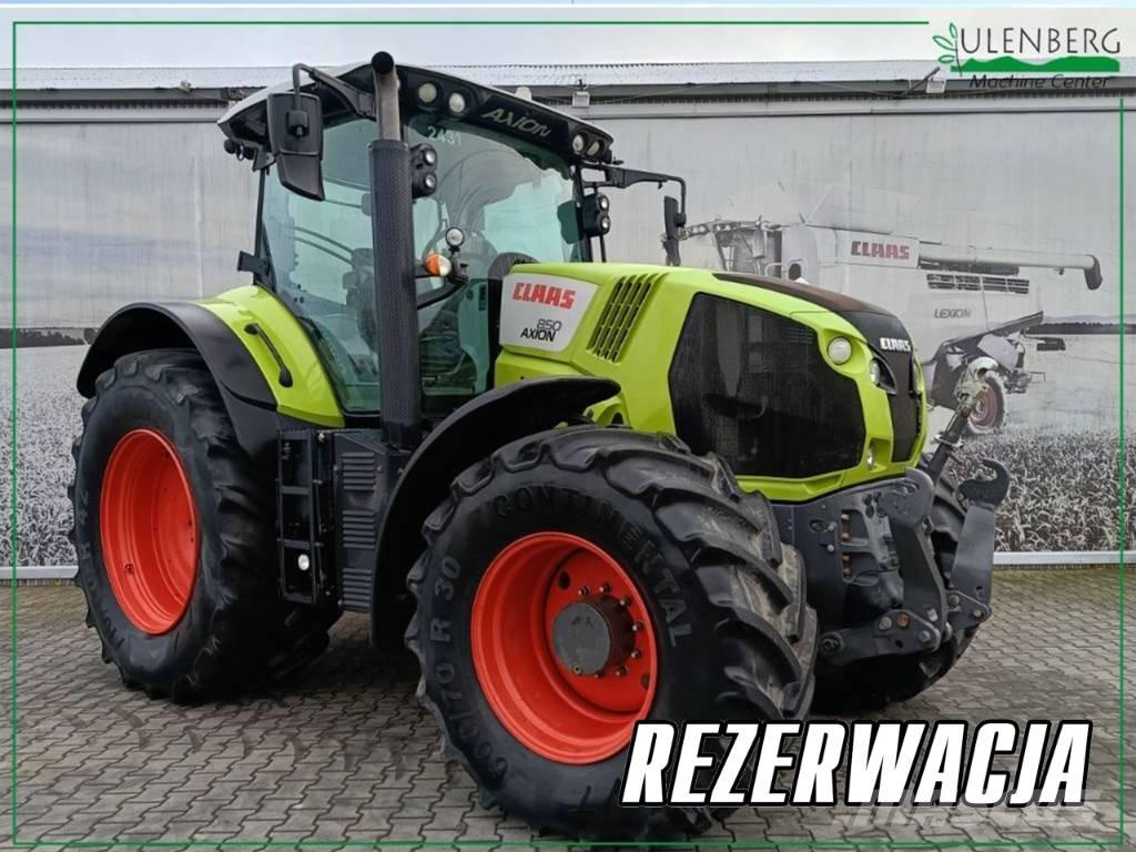 CLAAS Axion 850 CIS Traktoriai