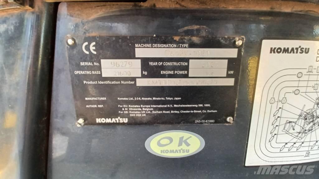 Komatsu D65PX-18 Vikšriniai buldozeriai