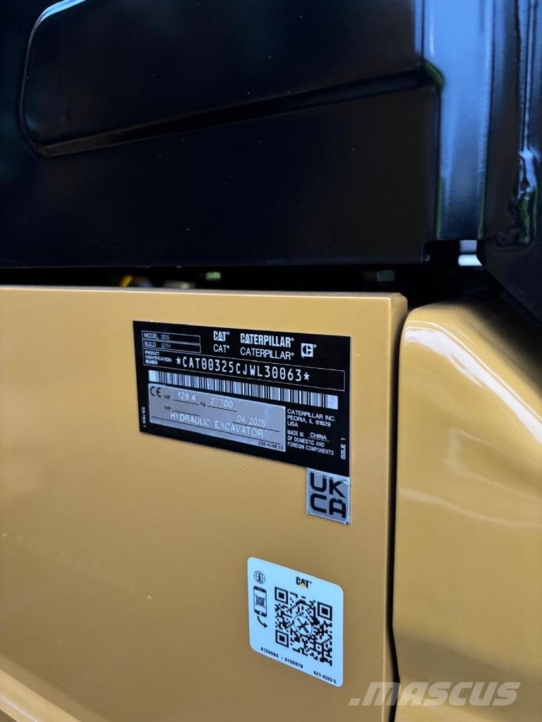 CAT 325 Vikšriniai ekskavatoriai