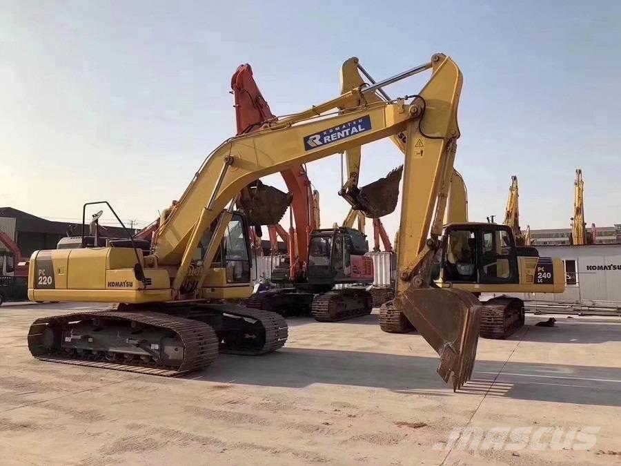 Komatsu pc220-7 Vikšriniai ekskavatoriai