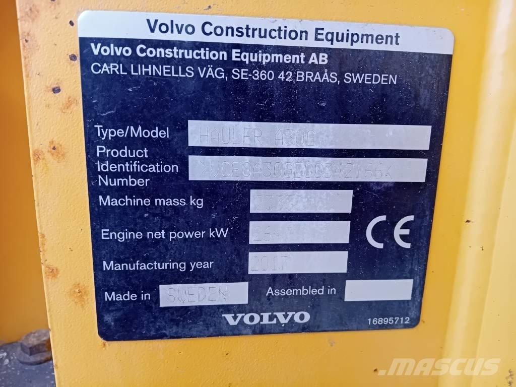 Volvo A 30 G Karjeriniai savivarčiai