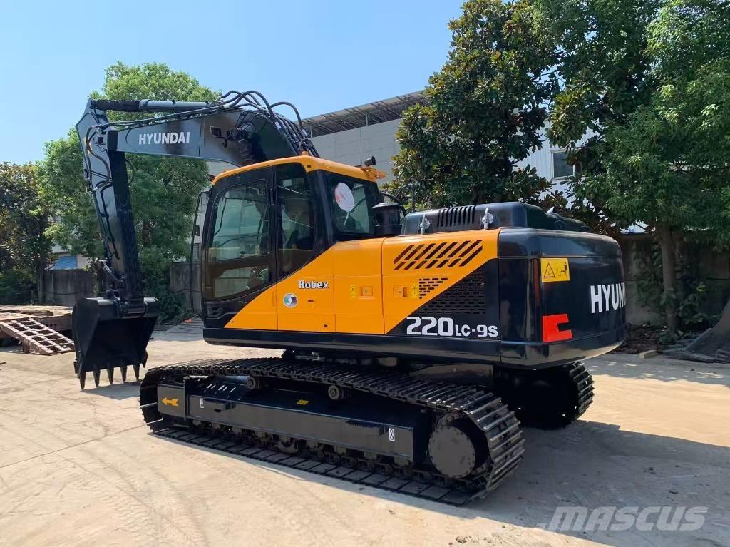 Hyundai R220LC-9S Vikšriniai ekskavatoriai