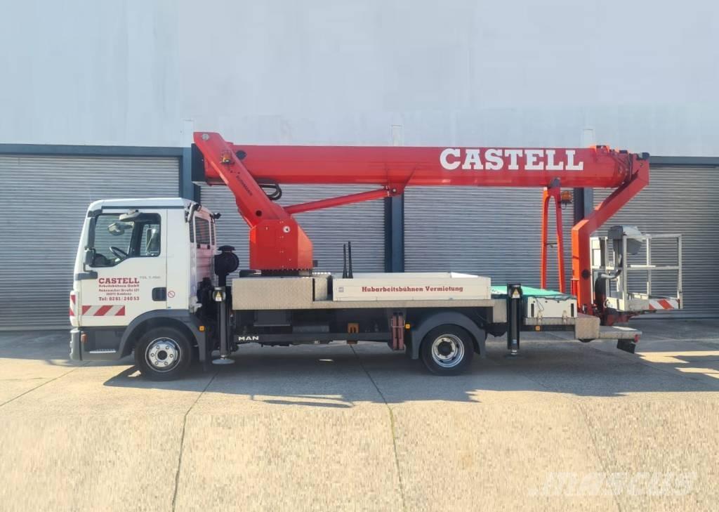 Ruthmann T 330 Ant vilkikų montuojamos kėlimo platformos