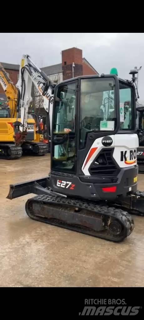 Bobcat E 27 Z Mini ekskavatoriai < 7 t