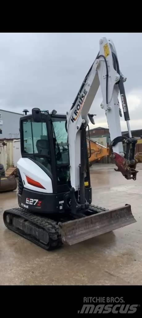 Bobcat E 27 Z Mini ekskavatoriai < 7 t