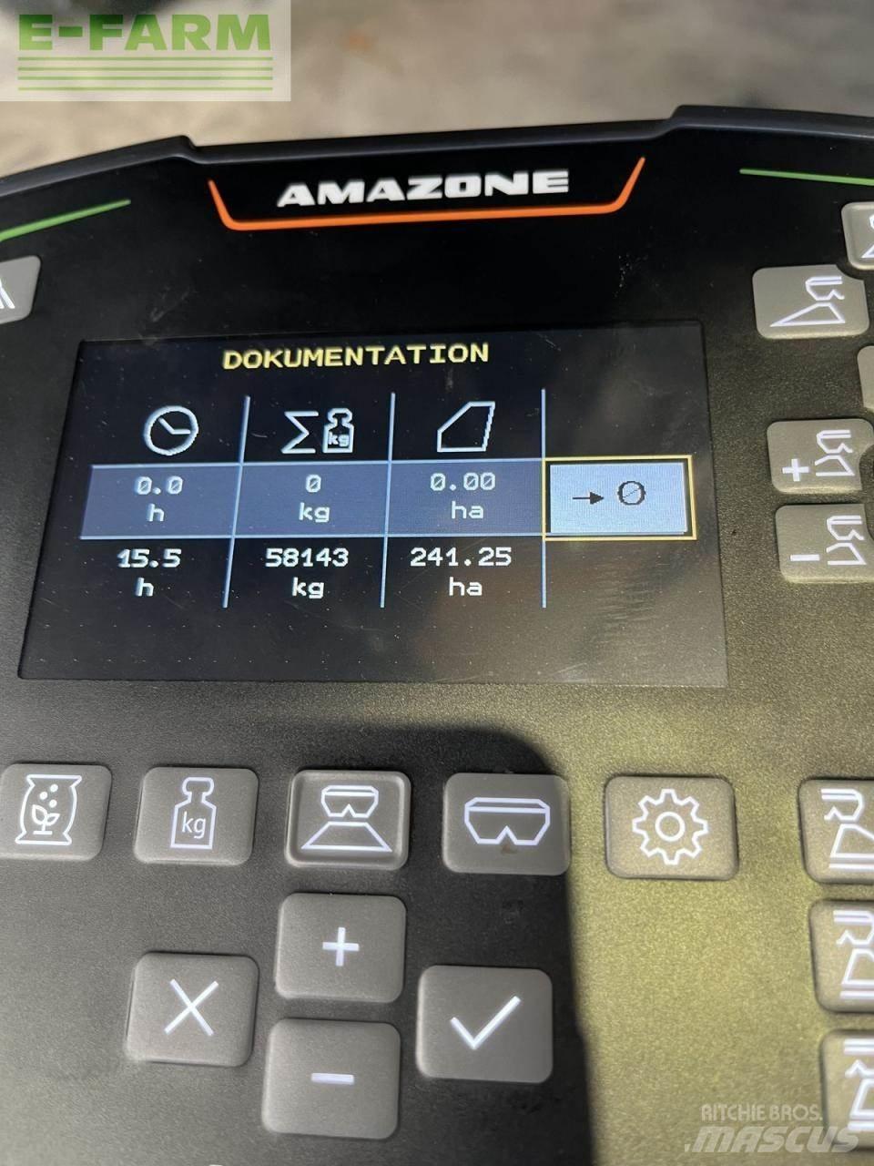Amazone za-v 2000 Mineralinių trąšų barstytuvai
