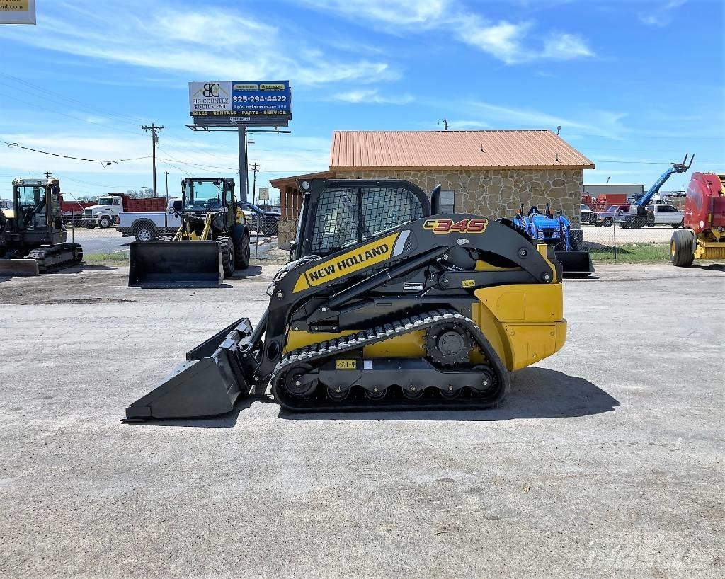 New Holland C345 Krautuvai su šoniniu pasukimu