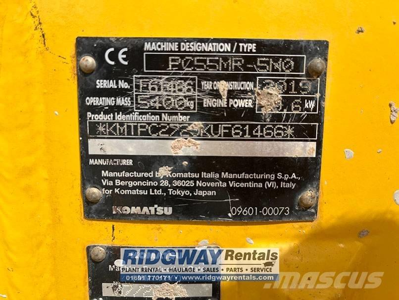 Komatsu PC 55 MR-5 Mini ekskavatoriai < 7 t