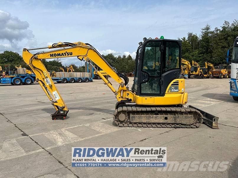 Komatsu PC 55 MR-5 Mini ekskavatoriai < 7 t