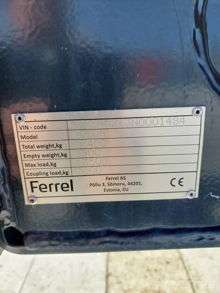 Ferrel 135 DH Savivartės priekabos