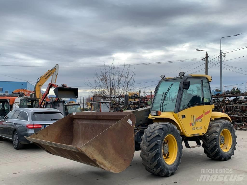 New Holland LM 410 Teleskopiniai krautuvai žemės ūkiui