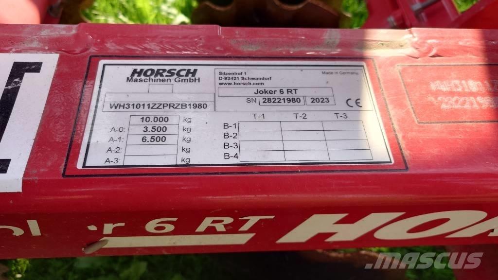 Horsch Joker 6RT Diskinės akėčios