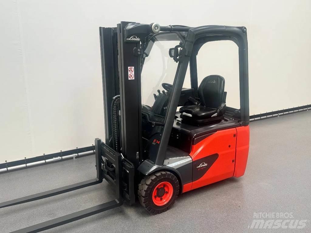 Linde 386 E 14-02 Elektriniai šakiniai krautuvai