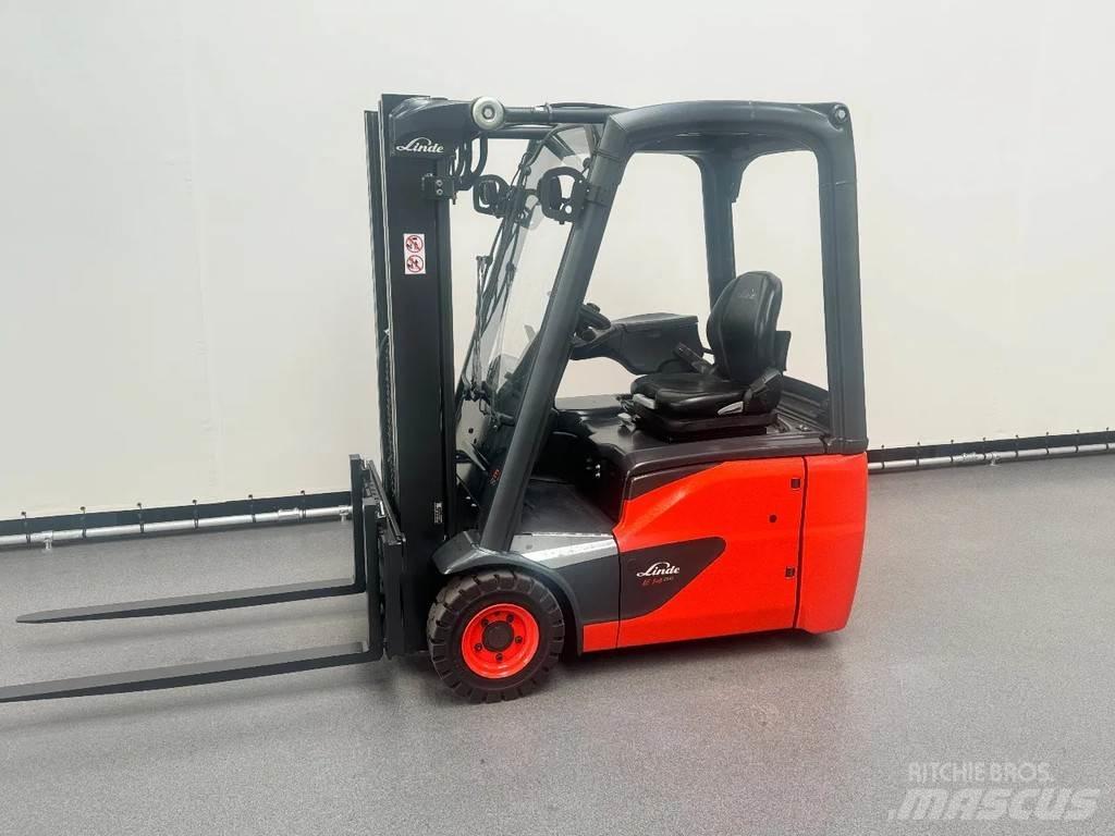 Linde 386 E 14-02 Elektriniai šakiniai krautuvai