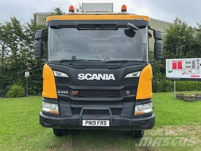 Scania P410 XT Savivarčių priekabų vilkikai
