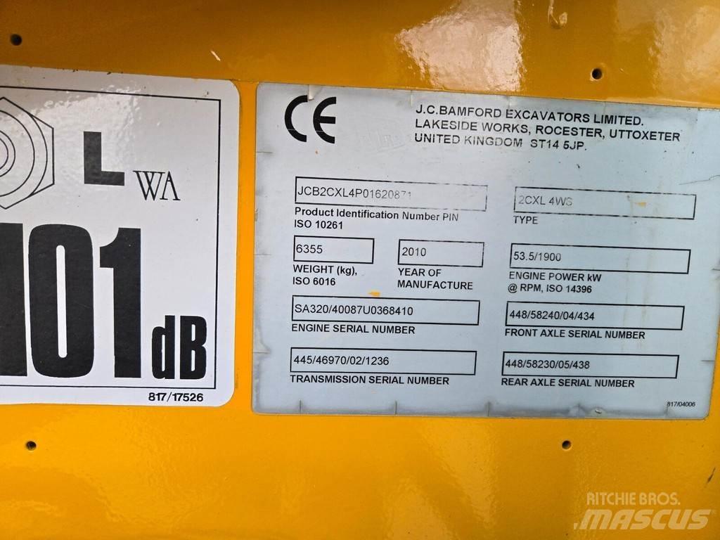 JCB 2CX Naudoti ratiniai krautuvai