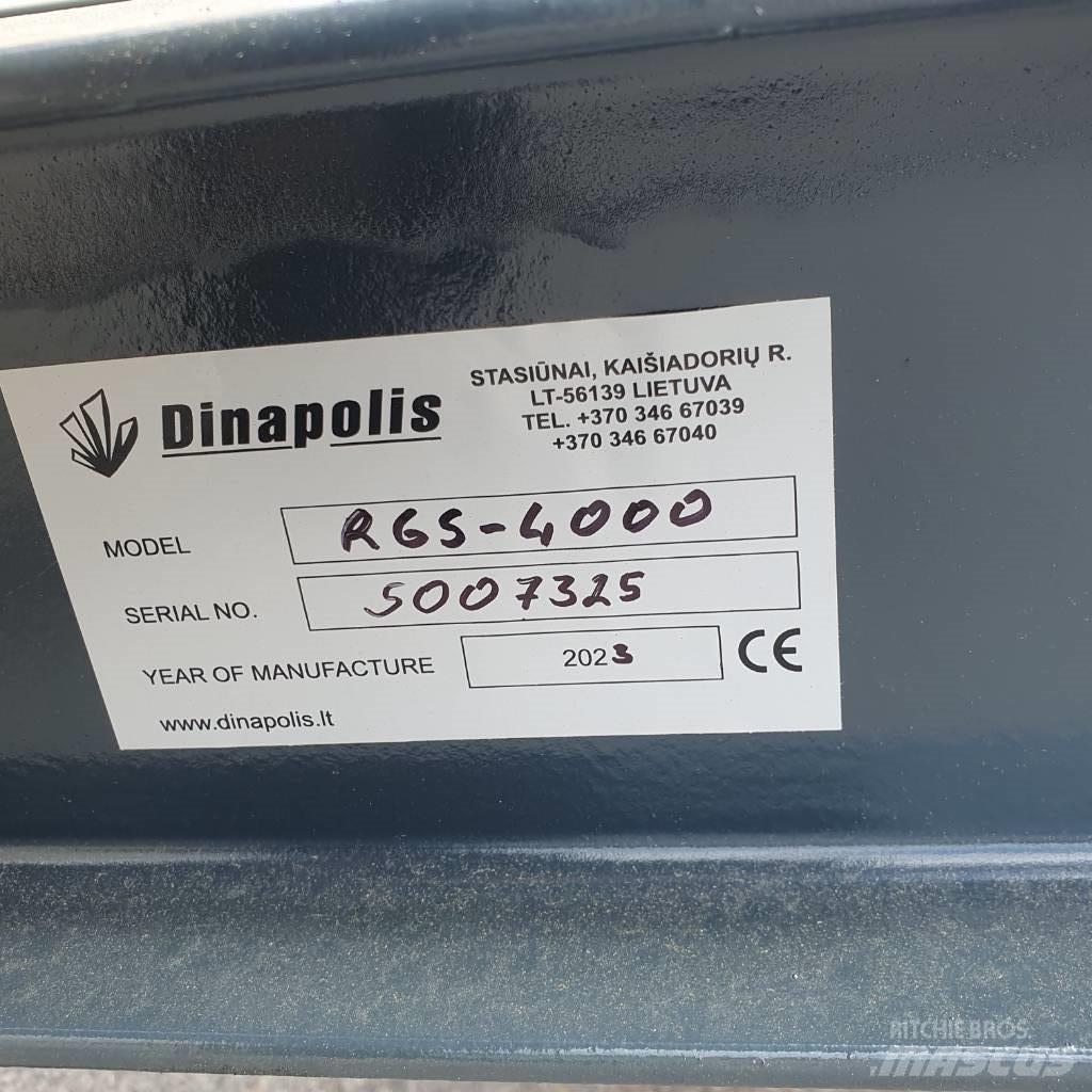 Dinapolis RGS 4000 Kelių valytuvai