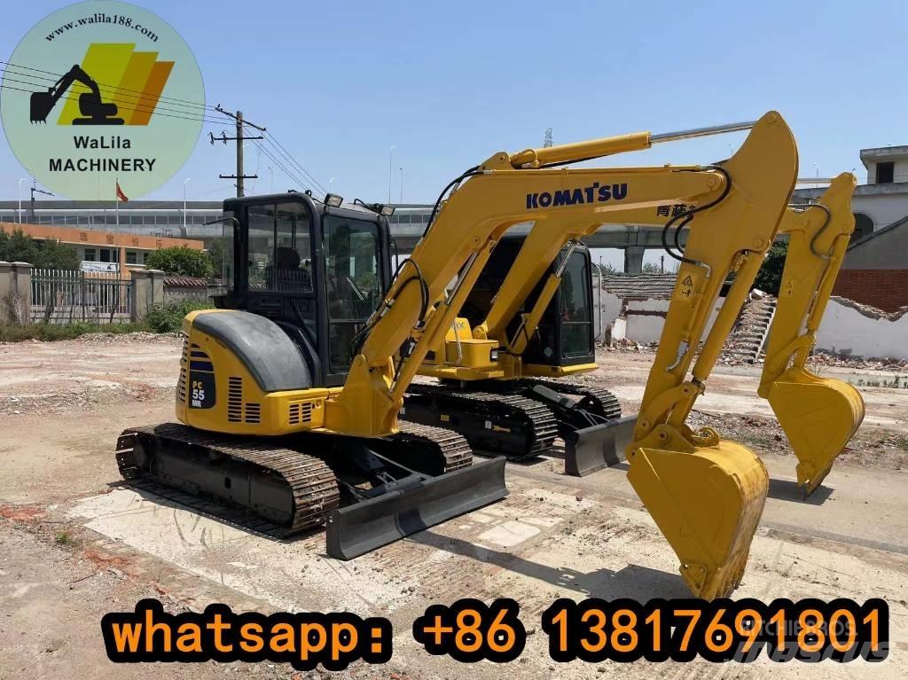 Komatsu PC 55 MR Mini ekskavatoriai < 7 t
