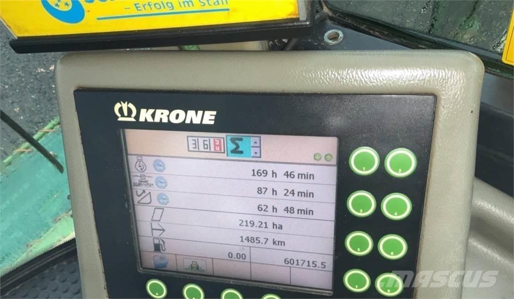 Krone BIG X 1000 Pašarų ruošimo technika