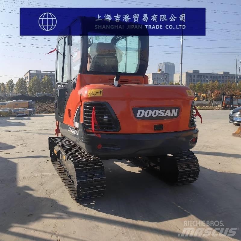 Doosan DX 60 Mini ekskavatoriai < 7 t