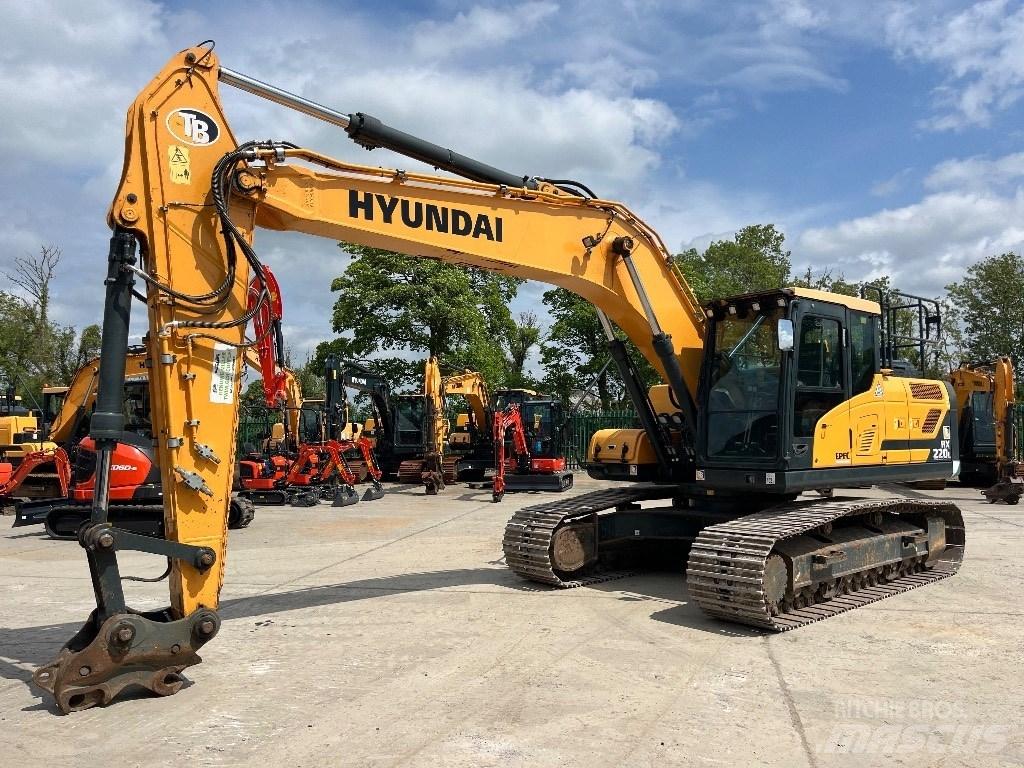 Hyundai HX 220 L Vikšriniai ekskavatoriai