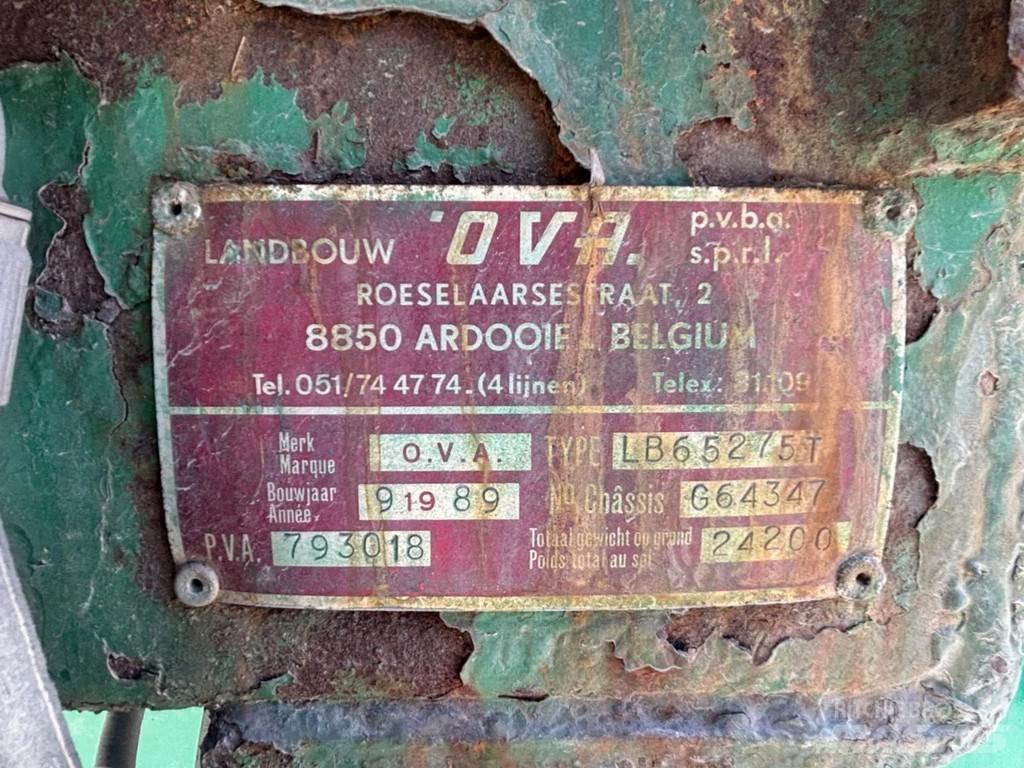 OVA LB65275T Pašarų ruošimo technika