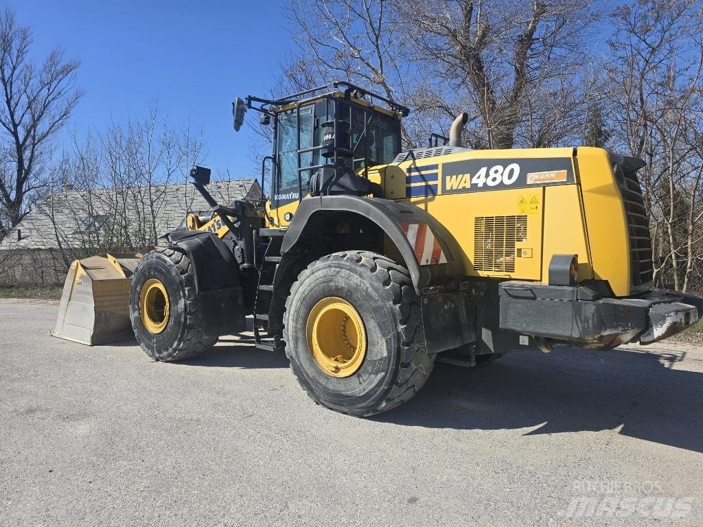 Komatsu WA 480 Naudoti ratiniai krautuvai